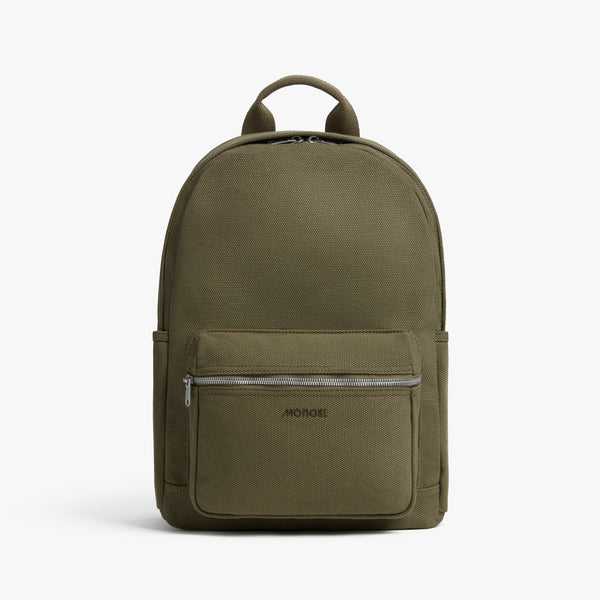 Moss | Front view of Gesso Backpack in Moss
