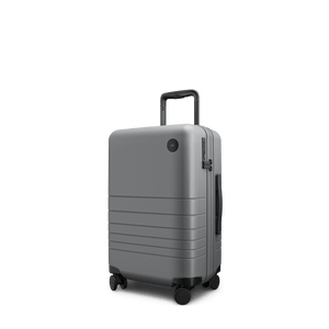 Storm Grey Scaled | Angle view of Expandable Carry-On in Storm Grey