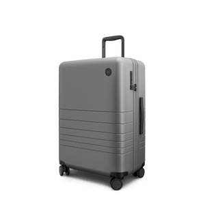 Storm Grey Scaled | Angle view of Expandable Check-In Medium in Storm Grey